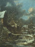 Klaes Molenaer Winter landscape oil painting reproduction
